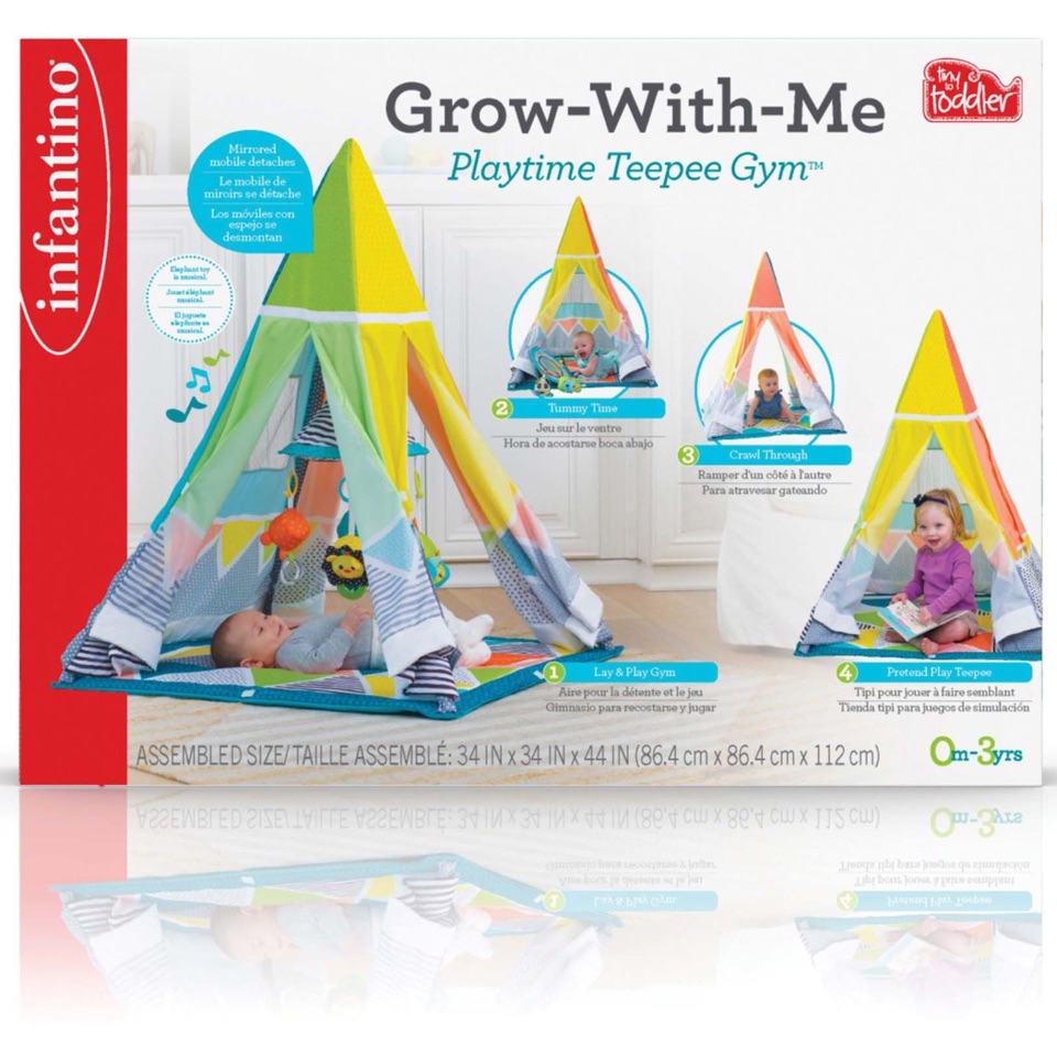 Infantino, Grow With Me Playtime Teepee Gym