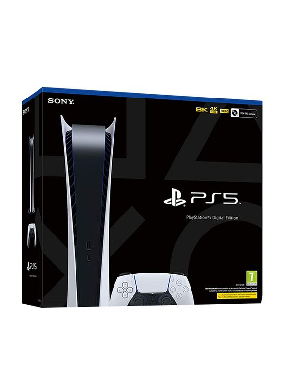 Sony PlayStation 5 Console, Black/White