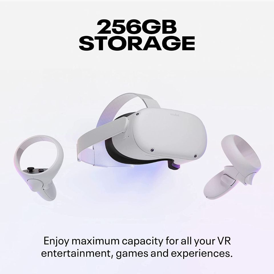 Oculus Quest 2 All In One Virtual Reality (VR) Headset – 256Gb