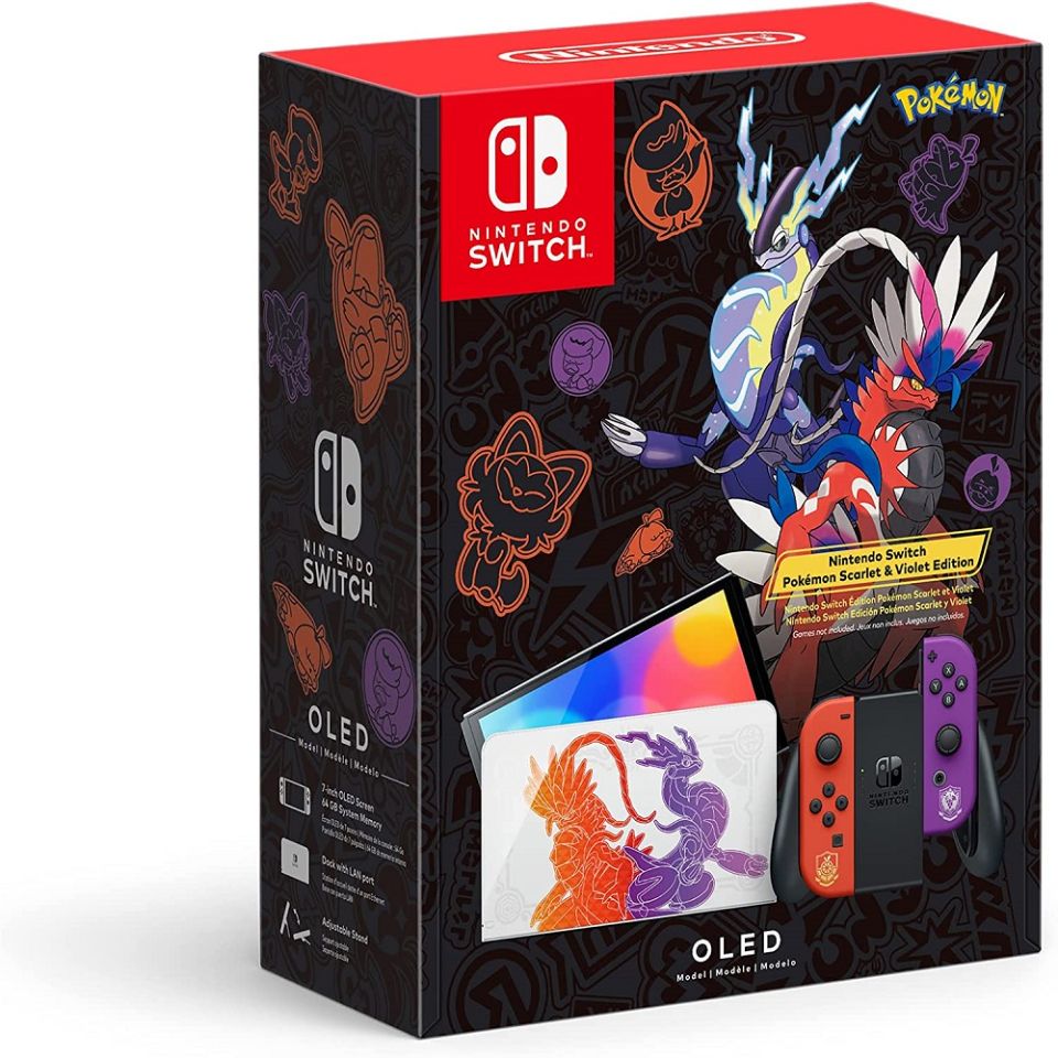 Nintendo Switch OLED Model Pokémon Scarlet & Violet Edition (UAE Version)