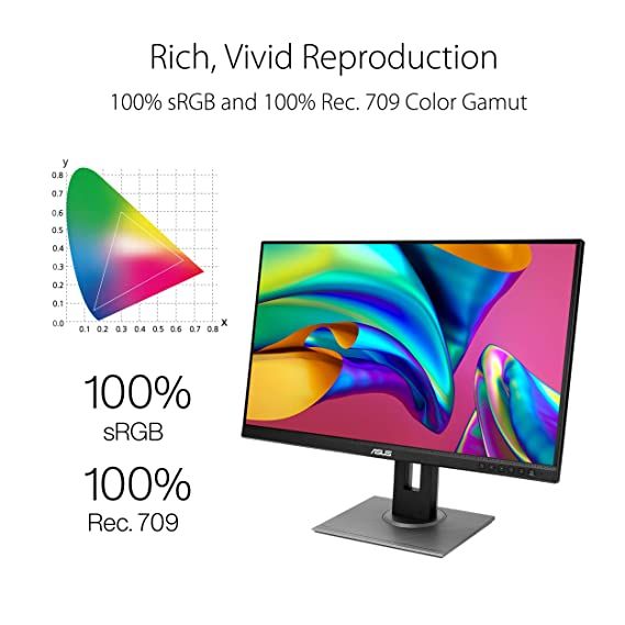 ASUS Proart Display Pa278Qv Wqhd, 27 Inch (68.58 Cm) 2560 X 1440 Pixels Monitor