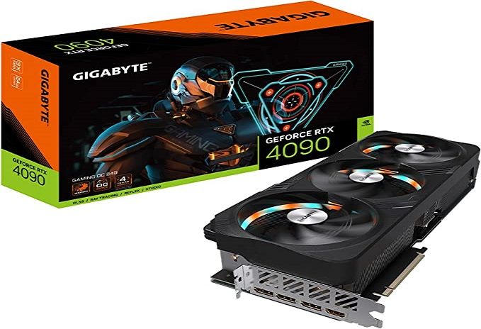 GIGABYTE GeForce RTX 4090 Gaming OC 24G Graphics Card, 3X WINDFORCE Fans, 24GB 384-Bit GDDR6X, GV-N4090 GAMING OC-24GD Video Card