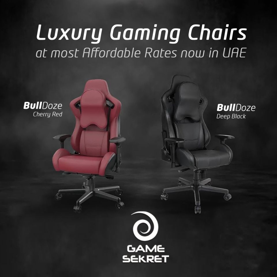 Luxury Gaming Chairs - Bulldoze Deep Black