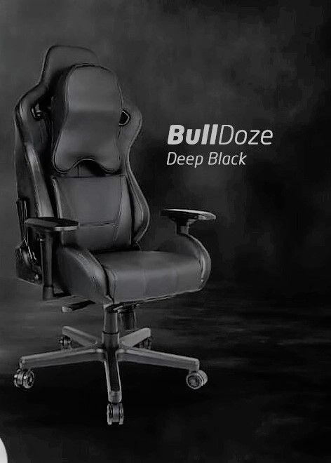Luxury Gaming Chairs - Bulldoze Deep Black