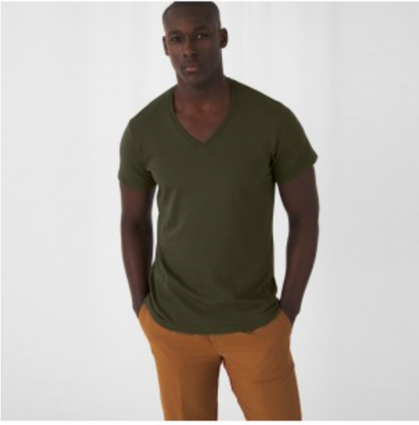 B&C TM044 / Men V Neck - Organic Cotton Tee