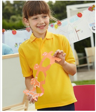 Fruit Of The Loom - Kids 65/35 Polo