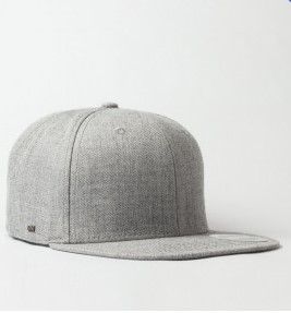Snapback Flat Peak Cap