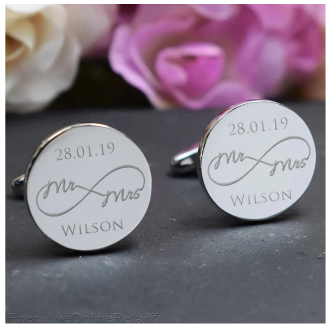 Personalized Engravable Cufflinks