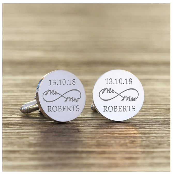 Personalized Engravable Cufflinks