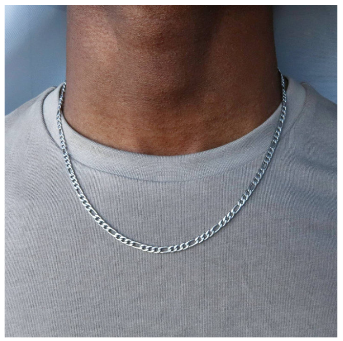 Men’s Necklace Chain | Figaro Chain
