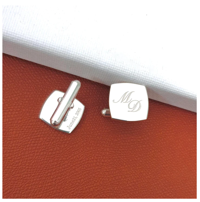Customized Square Shape Cufflinks