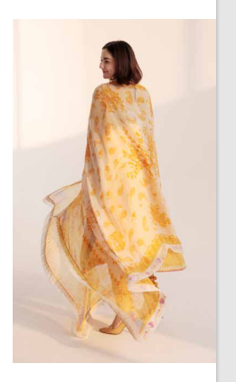 New coco by Zara Shajhan Unstitched Embroidered & Printed Lawn with chiffon /lawn Dupatta