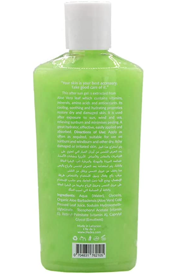 L'ile de S Aloe Vera after sun gel